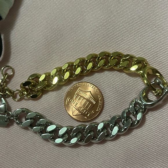 Coach two-tone bracelet - Picture 10 of 10